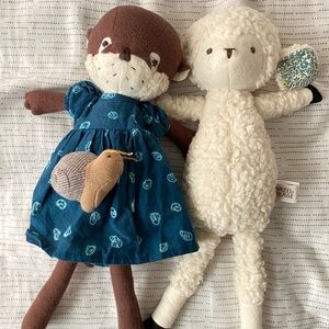 NWT • Clara otter and liberty print Arthur lamb